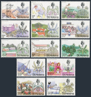 St Helena 244-256, MNH. Mi 231-243. 1971. Industries And Agriculture, School, - Sint-Helena