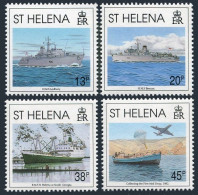 St Helena 575-578,MNH.Michel 576-579. Liberation Of Falkland,10th Ann.1992.Ships - Sint-Helena
