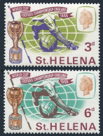 St Helena 188-189, MNH. Michel 175-176. World Soccer Cup Wembley-1966. - Isla Sta Helena