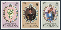 St Helena 353-355,MNH.Michel 342-344. Royal Wedding 1981:Prince Charlas-Diana. - Isola Di Sant'Elena