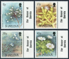 St Helena 479-482, MNH. Mi 469-472. 1987. Ea Plant, Baby's Toes,Salad, Scrubwood - St. Helena