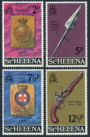 St Helena 267-270, MNH. Mi 254-257. Regimental 1972. Breastplates, Pike, Pistol. - St. Helena