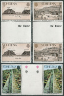 St Helena 332-334 Gutter,MNH.Michel 321-323. Elevation Of The Coastline,1979. - Sint-Helena