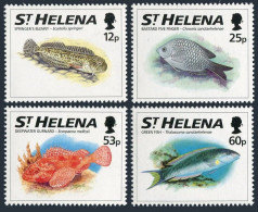 St Helena 623-626,MNH.Michel 630-633. Fish 1994.Springer's Blenny,Bastard,Green - Sainte-Hélène