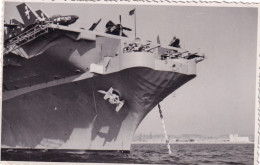Porte - Avions - US Navy - Navire De Guerre - USS MIDWAY - Marine De Guerre - Photographie Originale - Barcos