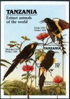 Tanzania 553, MNH. Extinct Animals 1990. Hawaiian O-O. - Tanzanie (1964-...)