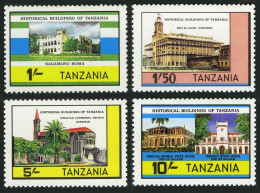 Tanzania 233-236,MNH.Michel 233-236. Buildings,1983.Bagamoyo Boma,Beit-Al-Ajab, - Tansania (1964-...)