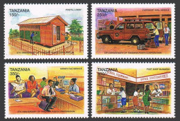 Tanzania 1779-1782,1783,MNH. Tanzanian Post Corporation,5th Ann.1999. - Tanzania (1964-...)