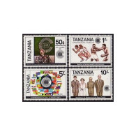 Tanzania 217-220,MNH.Michel 221-224 Commonwealth Day 1983.Sport,Royal Family. - Tanzania (1964-...)
