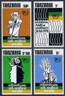 Tanzania 113-116,MNH.Michel 113-116. Anti-Apartheid Year AAY-1978. - Tansania (1964-...)