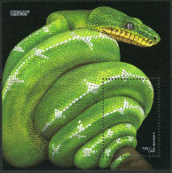 Tanzania 1478 Sheet, MNH. Mi 2347. Snakes 1996. Corallus Caninus - Tanzania (1964-...)