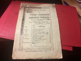 V️OSGES Agriculture  Bulletin De Union Des. Syndicats Agricoles Vosgiens Année 1935 - Other & Unclassified