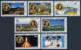 Togo 1415-1421,1422,MNH.Mi 2001-2007. National Liberation,20,1987.Industries, - Togo (1960-...)