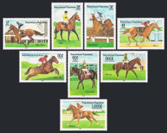 Togo 1298-1305,MNH.Michel 1836-1843. Race Horses,1985. - Togo (1960-...)
