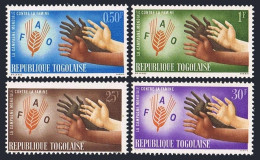 Togo 444-447, MNH. Michel 363-366. FAO. Freedom From Hunger Campaign, 1963. - Togo (1960-...)