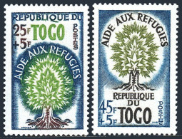 Togo B15-B16,MNH.Michel 283-284. World Refugee Year WRY-1960.  - Togo (1960-...)