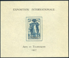 Togo 258-263,264, MNH. Mi 107-112,Bl.1. Paris 1937 Colonial Art EXPO.Ship,Fruit, - Togo (1960-...)