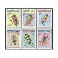 Togo 1706-1711,MNH.Michel 2396-2401. Beetles 1996. - Togo (1960-...)