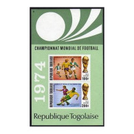 Togo C216a Sheet,MNH.Michel Bl.81. World Soccer Cup Munich-1974.Germany. - Togo (1960-...)