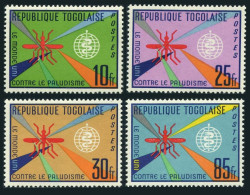 Togo 428-431,MNH.Michel 346-349. WHO Drive To Eradicate Malaria.1962. - Togo (1960-...)