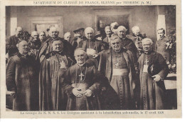 06 - BLEYNE Par THORENC - Le Groupe De N.N.S.S.  Les évêques Assistant à La Bénédiction -Sanatorium Clergé De France - Other & Unclassified