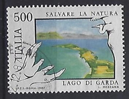 Italy 1987  Naturschutz: Flusse Und Seen  (o) Mi.2006 - 1981-90: Oblitérés