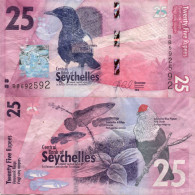 Seychelles / 25 Rupees / 2016 / P-48(a) / VF - Seychellen