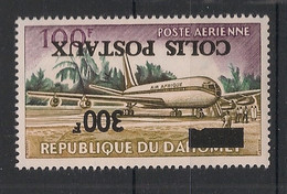 DAHOMEY - 1967 - Colis Postaux CP N°YT. 9a - Variété Surcharge Renversée / Inv. Ovpt. - Neuf Luxe ** / MNH - Bénin – Dahomey (1960-...)