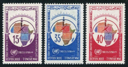 Tunisia 464-466, MNH. Michel 664-666. Cartographic Conference For Africa, 1966. - Tunisia (1956-...)