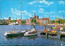 Stralsund Hafen Ansichtskarte  1986 - Stralsund