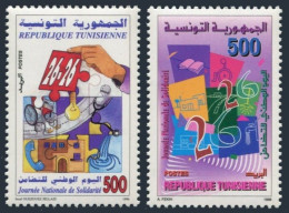 Tunisia 1112-1113, MNH. National Solidarity Day, 1996. - Tunisia (1956-...)