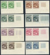 Tunisia J41-J48 Imperf Pairs, MNH. Mi P75B-P82B. Due Stamps 1960. Grain, Fruit. - Tunesien (1956-...)