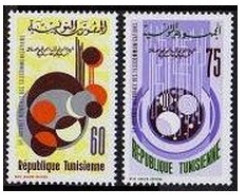 Tunisia 606-607, MNH. Michel 810-811. 5th Telecommunications Day, 1973. - Tunisie (1956-...)
