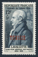 Tunisia B122, MNH. Michel 406. Stamp Day 1954. General Lavallette. - Tunesien (1956-...)