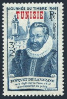 Tunisia B90, MNH. Michel 330. Stamp Day 1946. Fouquet De La Varane. - Tunesië (1956-...)