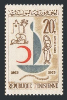 Tunisia 438, MNH. Michel 622. International Red Cross Centenary, 1963. - Tunesien (1956-...)