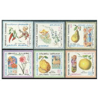 Tunisia 561-566, MNH. Michel 761-766. Fruits, Flowers And Folklore, 1971. - Tunesien (1956-...)