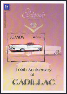 Uganda 1819-1820,MNH. General Motors Automobiles,2003.Cadillac,Corvette. - Uganda (1962-...)