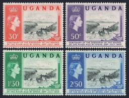 Uganda 79-82, MNH. Michel 69-72. Source Of The River Nile, 1862. Ripon Falls. - Oeganda (1962-...)