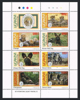 Uganda 1272-1273 Ah Sheets,MNH.Michel 1422-1436 Klb. Sierra Club,centenary,1994. - Oeganda (1962-...)
