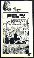 "FELIX: Un Squelette Très Riche" De M. TILLIEUX - Supplément à Spirou - Classiques DUPUIS - 1975. - Spirou Magazine