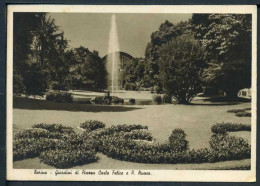 Torino - Giardini Di Piazza Carlo Felice E P. Nuova - Viaggiata In Busta 1939  - Rif. Mn1221 - Parks & Gardens