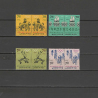 South Korea 1968 Olympic Games Mexico, Boxing, Sailing, Wrestling, Cycling Set Of 8 MNH -scarce- - Summer 1968: Mexico City
