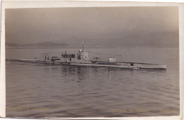 Sous-Marin Joëssel - Départ De Toulon Pour Bizerte Le 2 Octobre 1928 - Navire De Guerre - Marine De Guerre Et Nationale - Submarinos