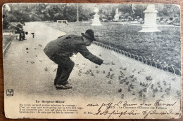 Paris - Le Charmeur D'oiseaux Aux Tuileries - Le Sergent-Major - 7/8/1910 - Artesanos De Páris