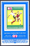 Football / Soccer / Fussball - WM 1974:  Bulgarien  Bl ** - 1974 – Allemagne Fédérale