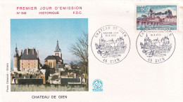 1er Jour, Château De Gien - 1970-1979