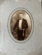Photo Ancienne Constantine Algérie  Salomon  Elkaim Judaica Juif ( Ref Alb2 ) - Identifizierten Personen