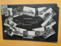 CHAMPIGNY Sur MARNE -- Carte Multivues " Souvenir De Champigny " - Champigny Sur Marne
