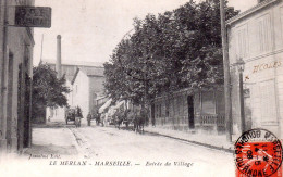 MARSEILLE - LE MERLAN  -  Entrée Du Village - Unclassified
